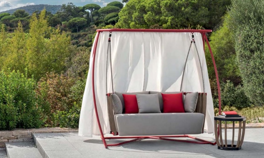 Porch Swing Seat by Patrick Norguet for Ethimo Porch Swing Seat by Patrick Norguet for Ethimo