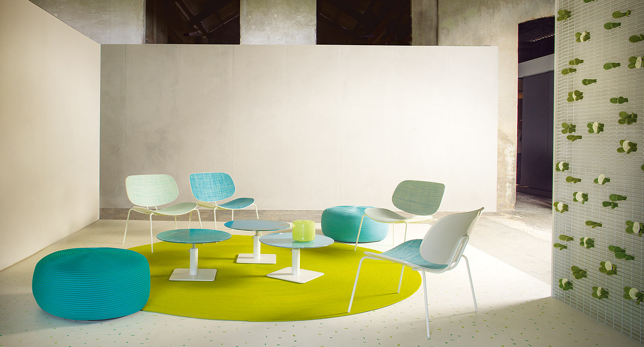 Paola Lenti Lido Outdoor Collection patio scene
