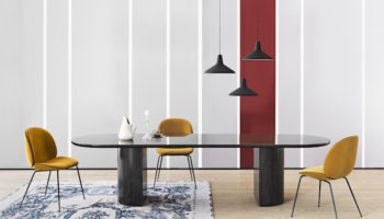 Moon Dining Table by Gubi