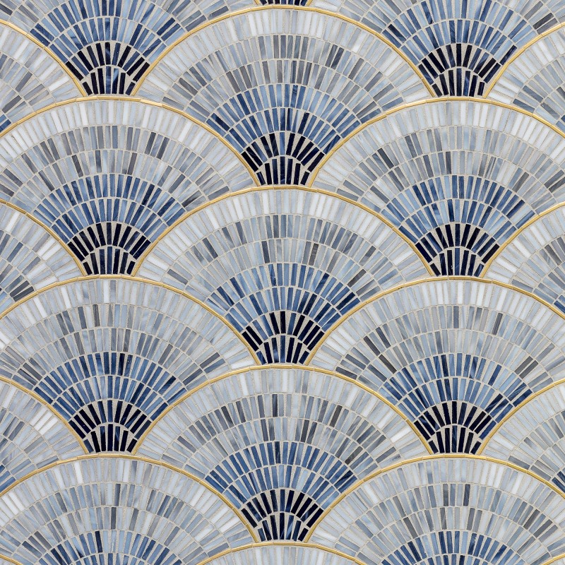 Fan Club Glass Mosaics by Artistic Tile Fan Club Glass Mosaics by Artistic Tile