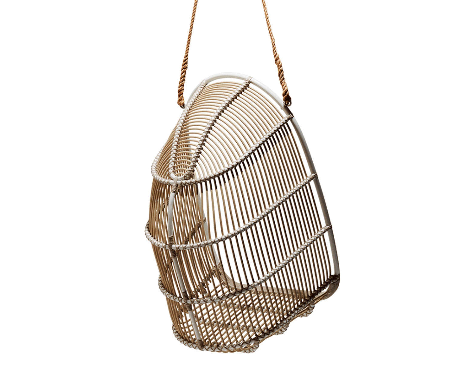 Monaco Collection by Industry West Renoir Swing in aluminum