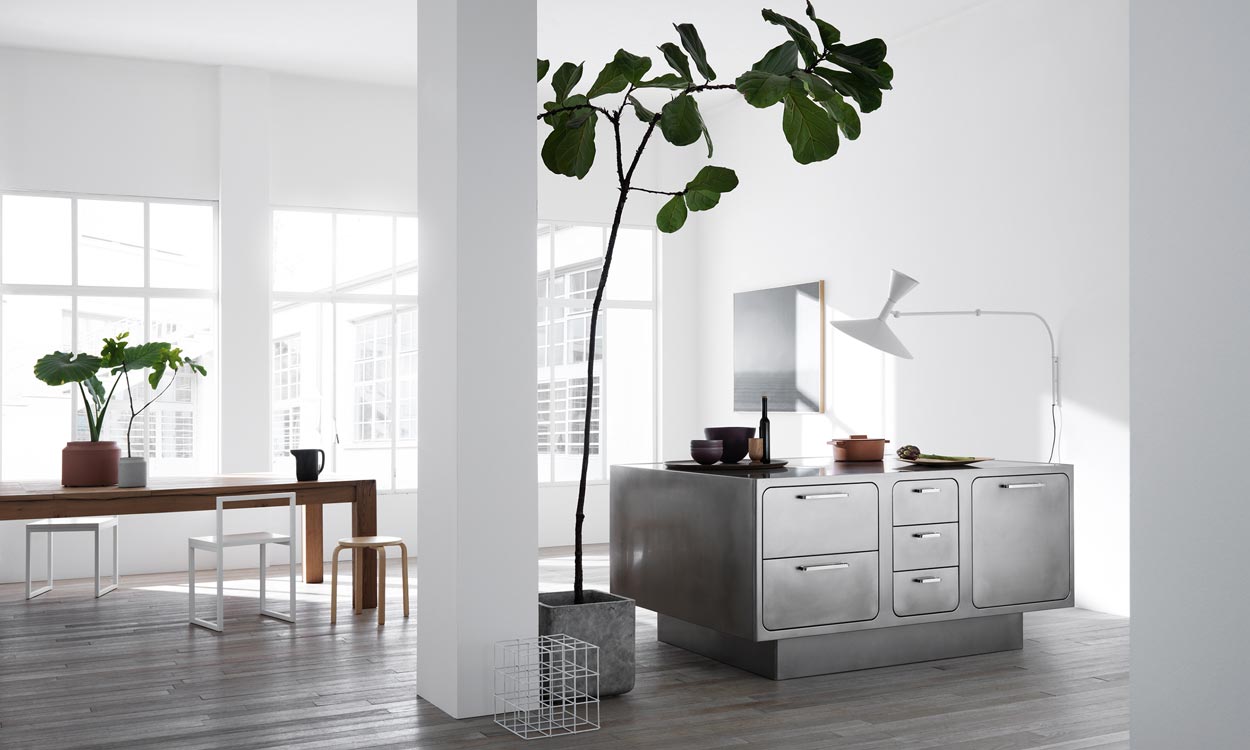 Abimis stainless steel kitchens center island