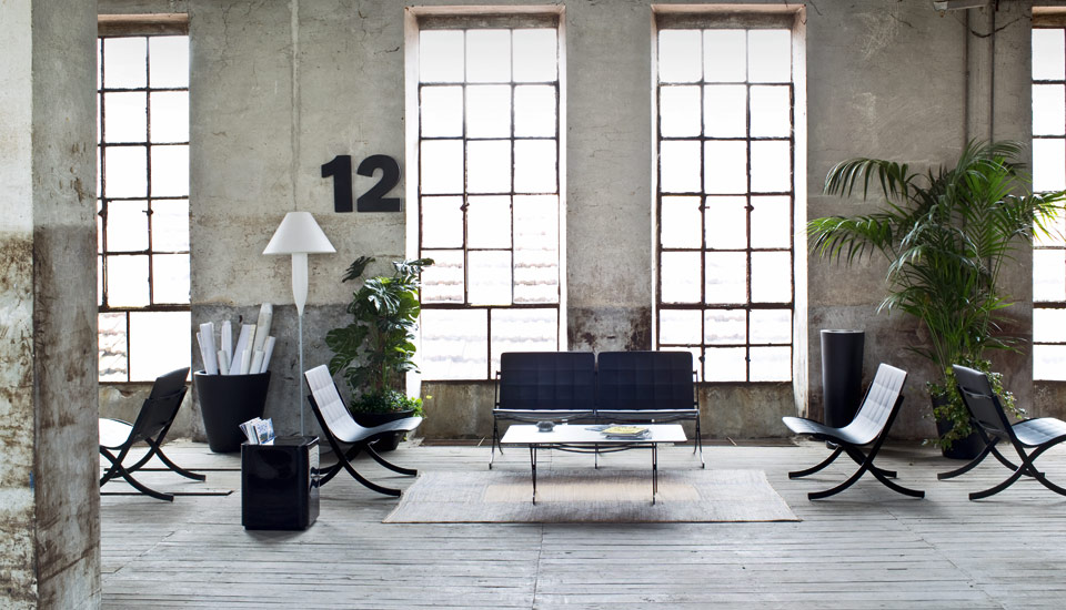 Barceloneta Outdoor Sofa in sunroom three sofas