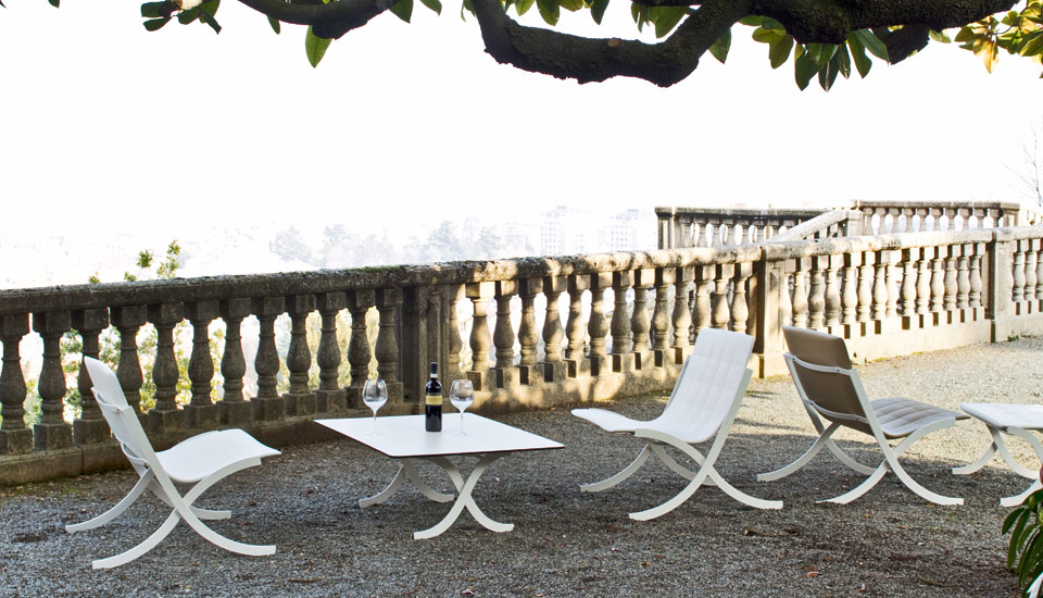 Barceloneta Outdoor armchair in white