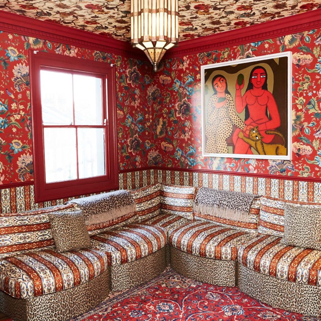 House of Hackney’s Majorelle Wallpaper is Beautifully Decadent