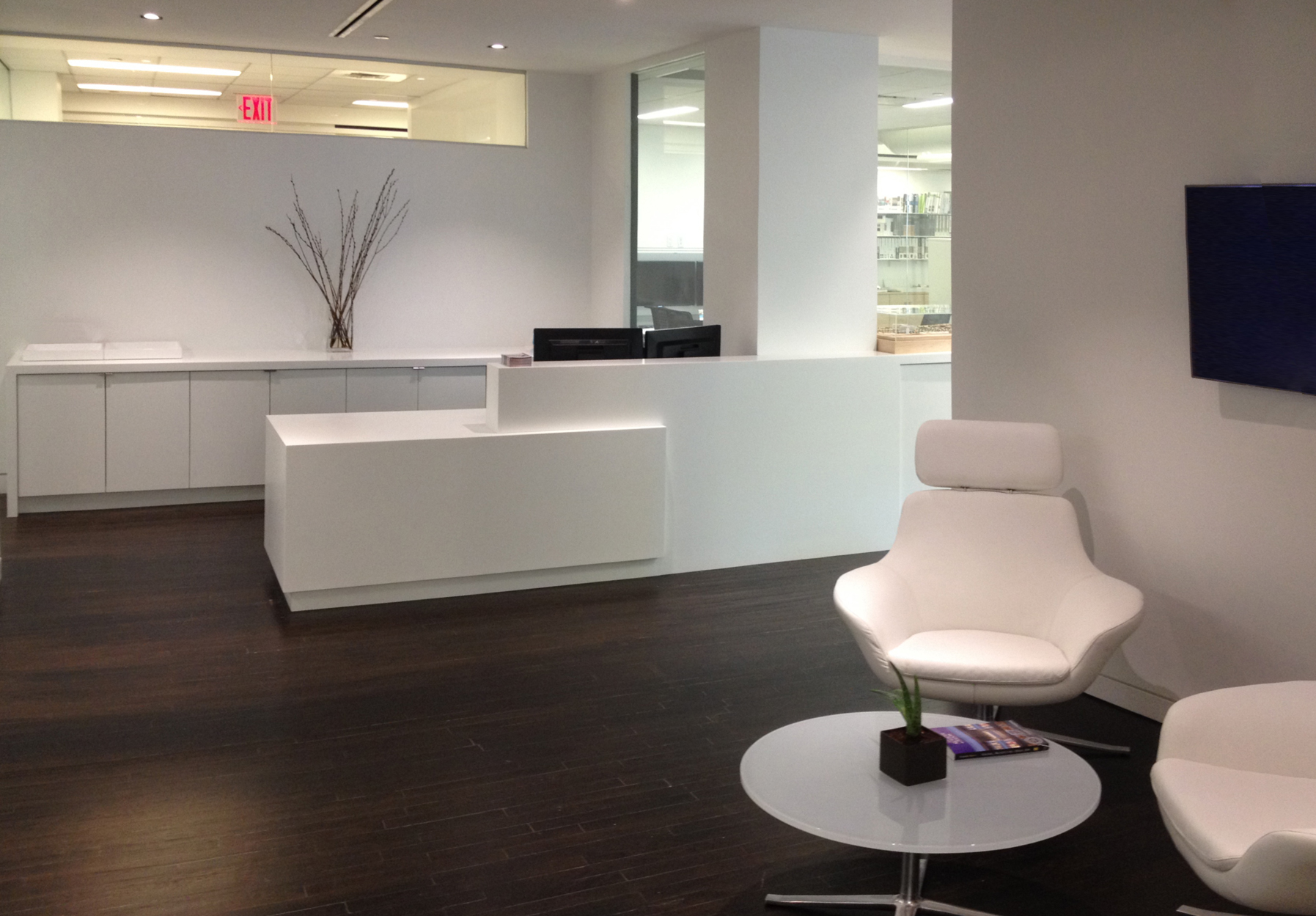 Futrus Wall Panel System in reception area