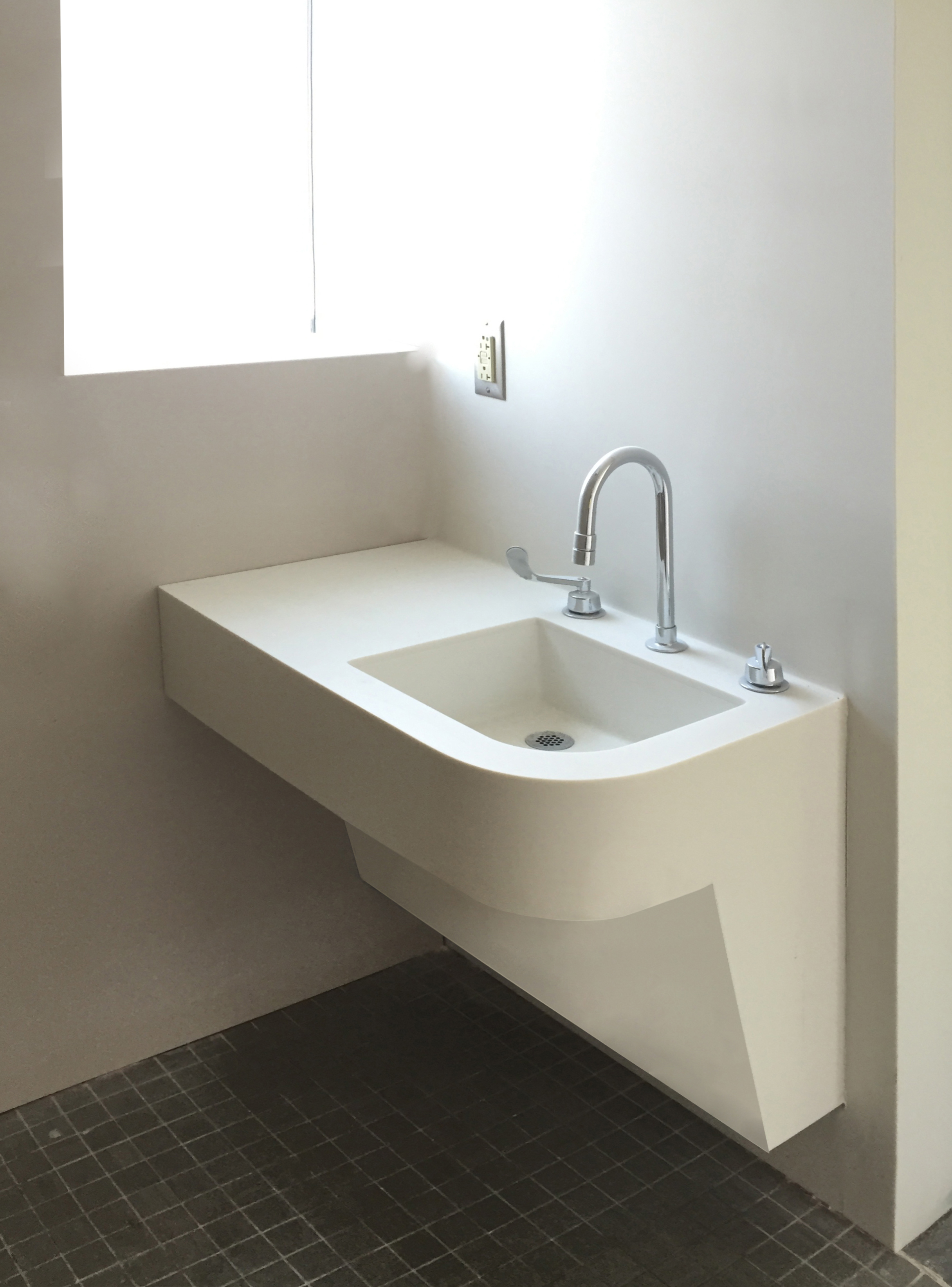 Futrus Wall Panel System in patient bathroom