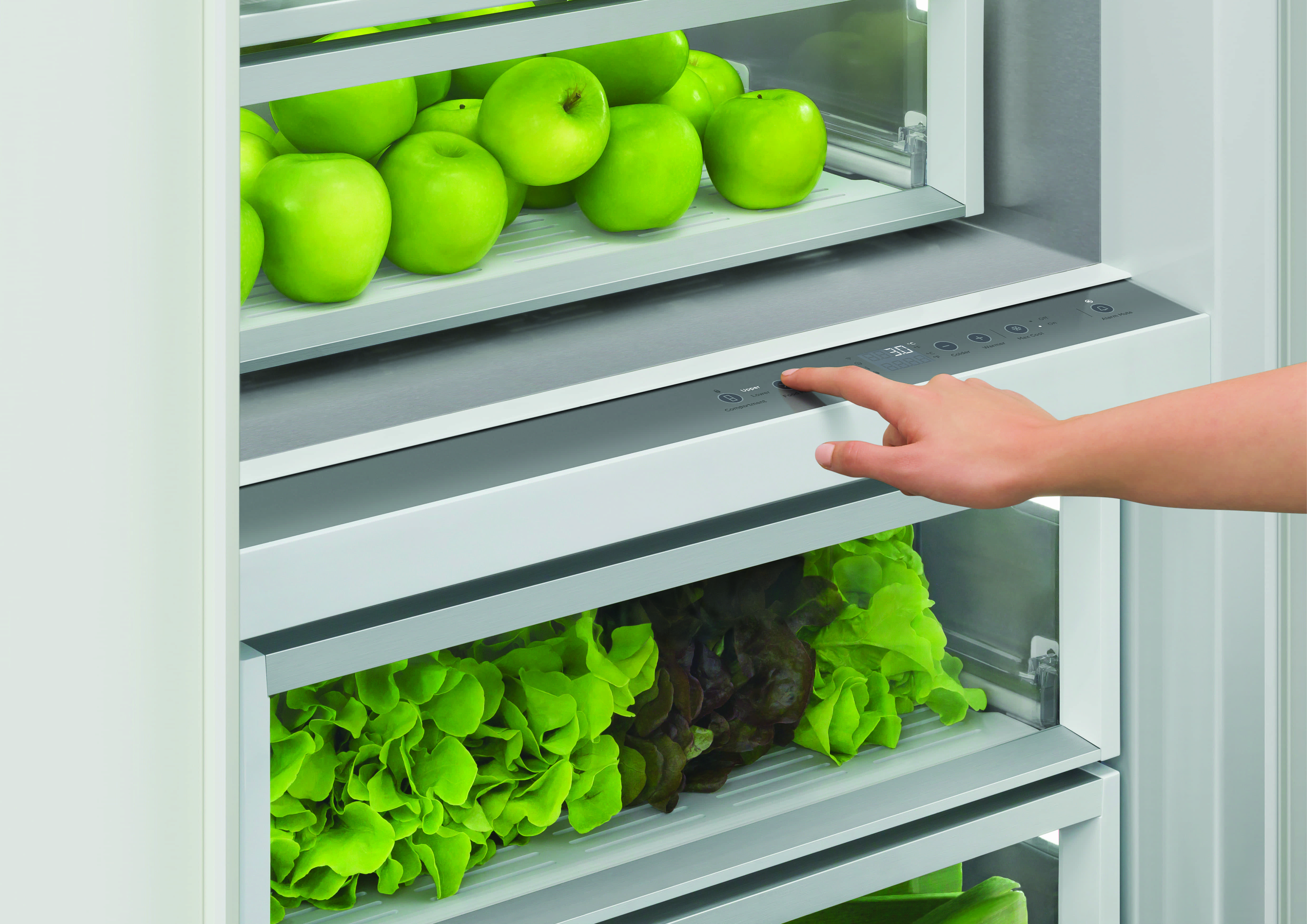 Fisher & Paykel Column Refrigerator interior detail