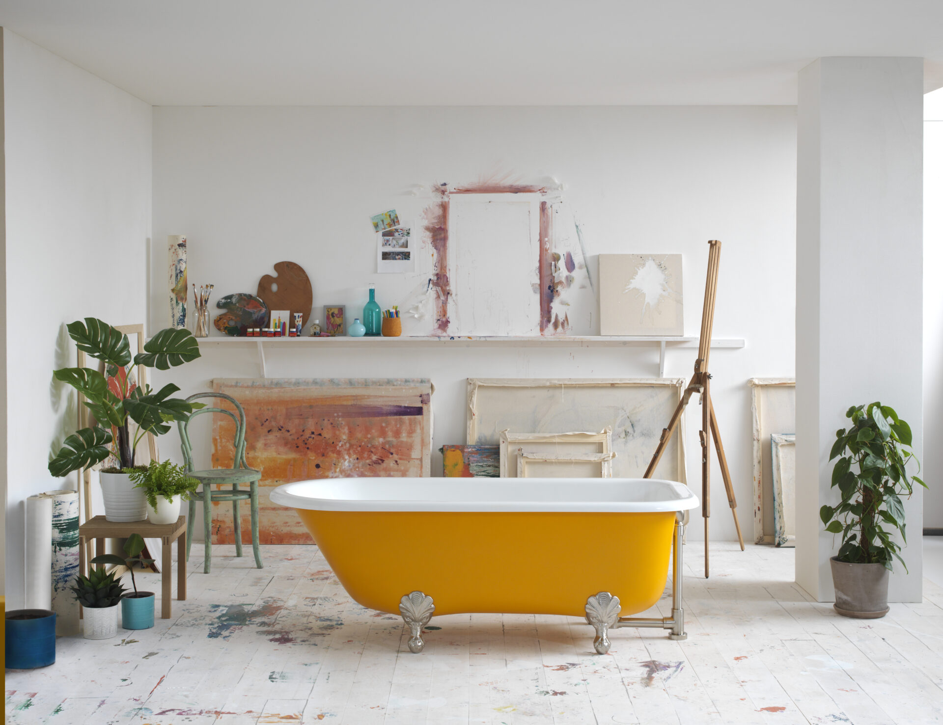 Victoria + Albert Color Service Yellow tub
