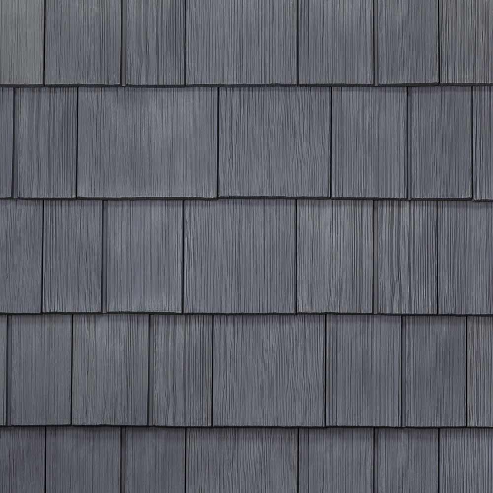 DaVinci's Hand Split Shake siding blue