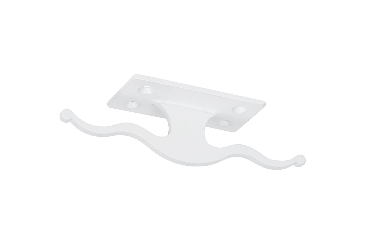 Mockett HK20 Purse Hook Back to Back glossy white
