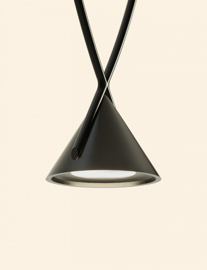 Axolight's Jewel Pendant close-up of diffuser