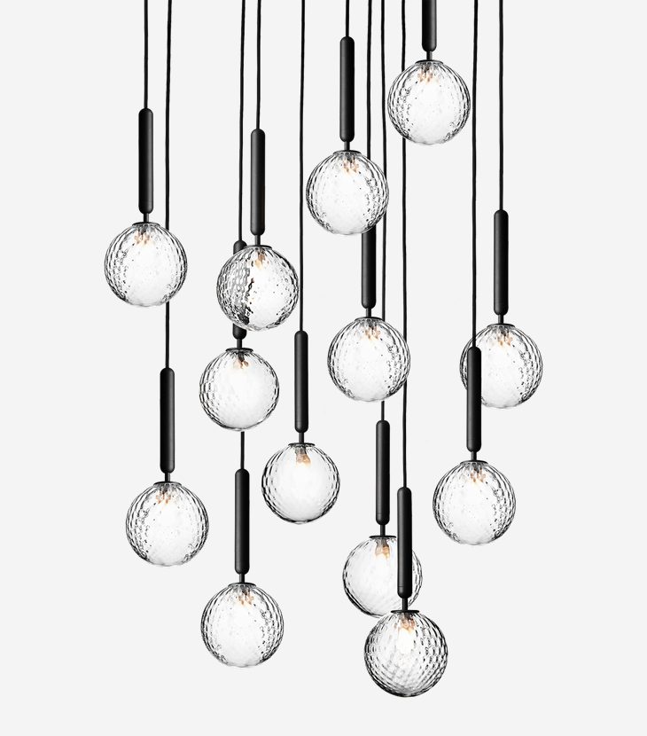 Nuura Miira Light 13 globes transparent