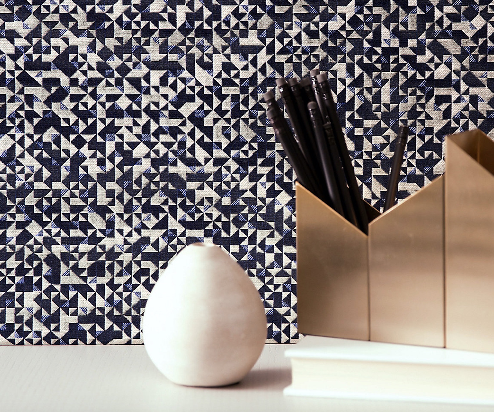 HBF New Textiles for Spring Caddy Corner in office