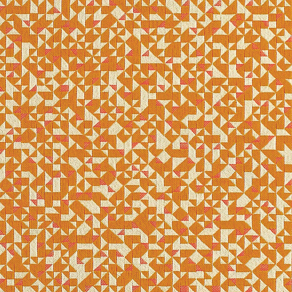 HBF New Textiles for Spring Caddy Corner yellow and orange close up