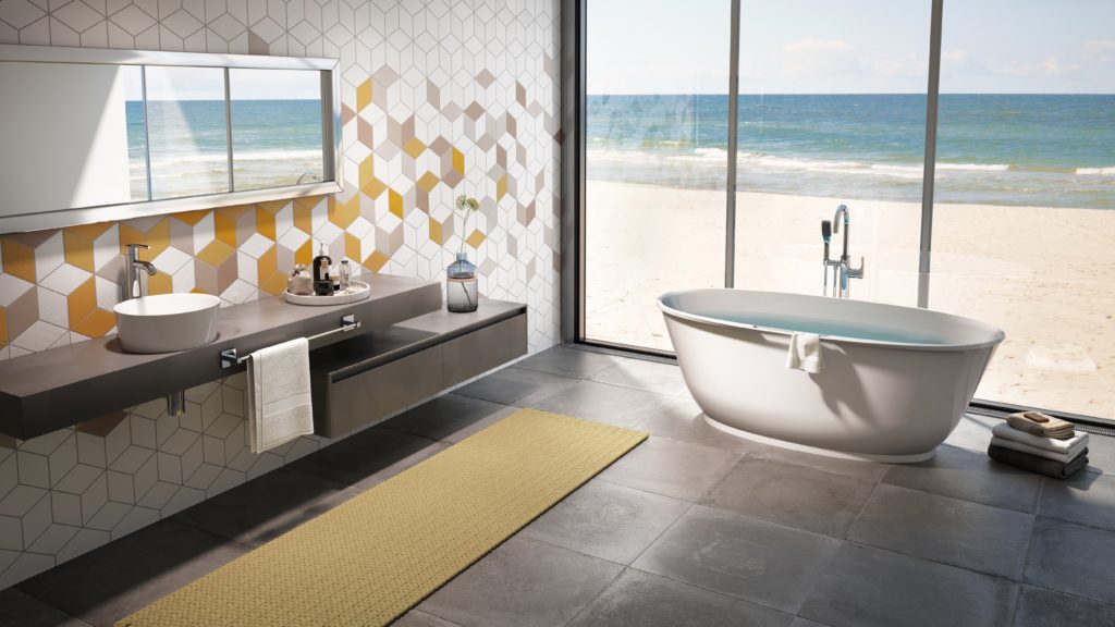 Solid Surface Sublime with the Karina Bathtub Solid Surface Sublime with the Karina Bathtub