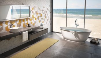 Solid Surface Sublime with the  Karina Bathtub