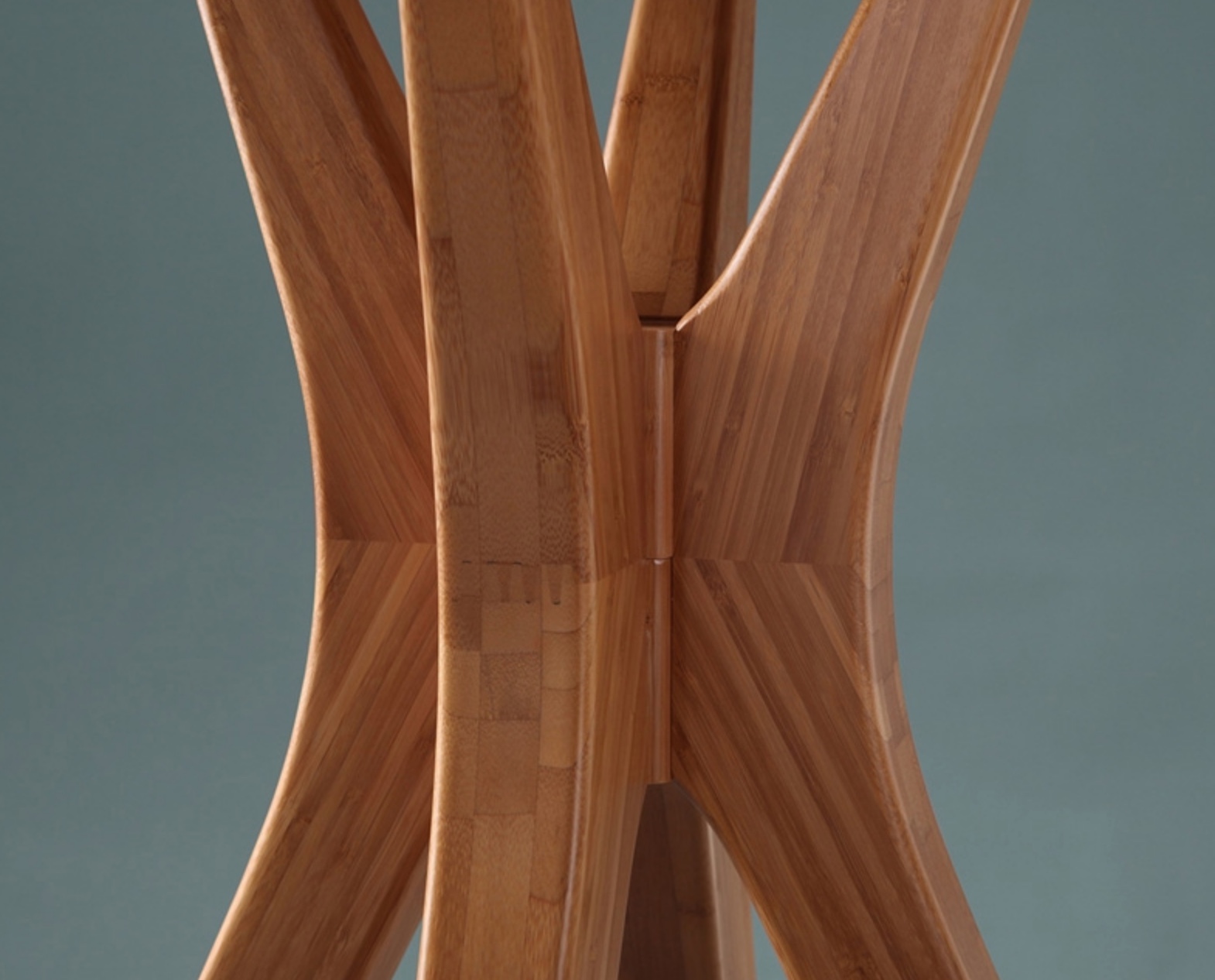 Greenington Mimosa Table carmelized classic detail