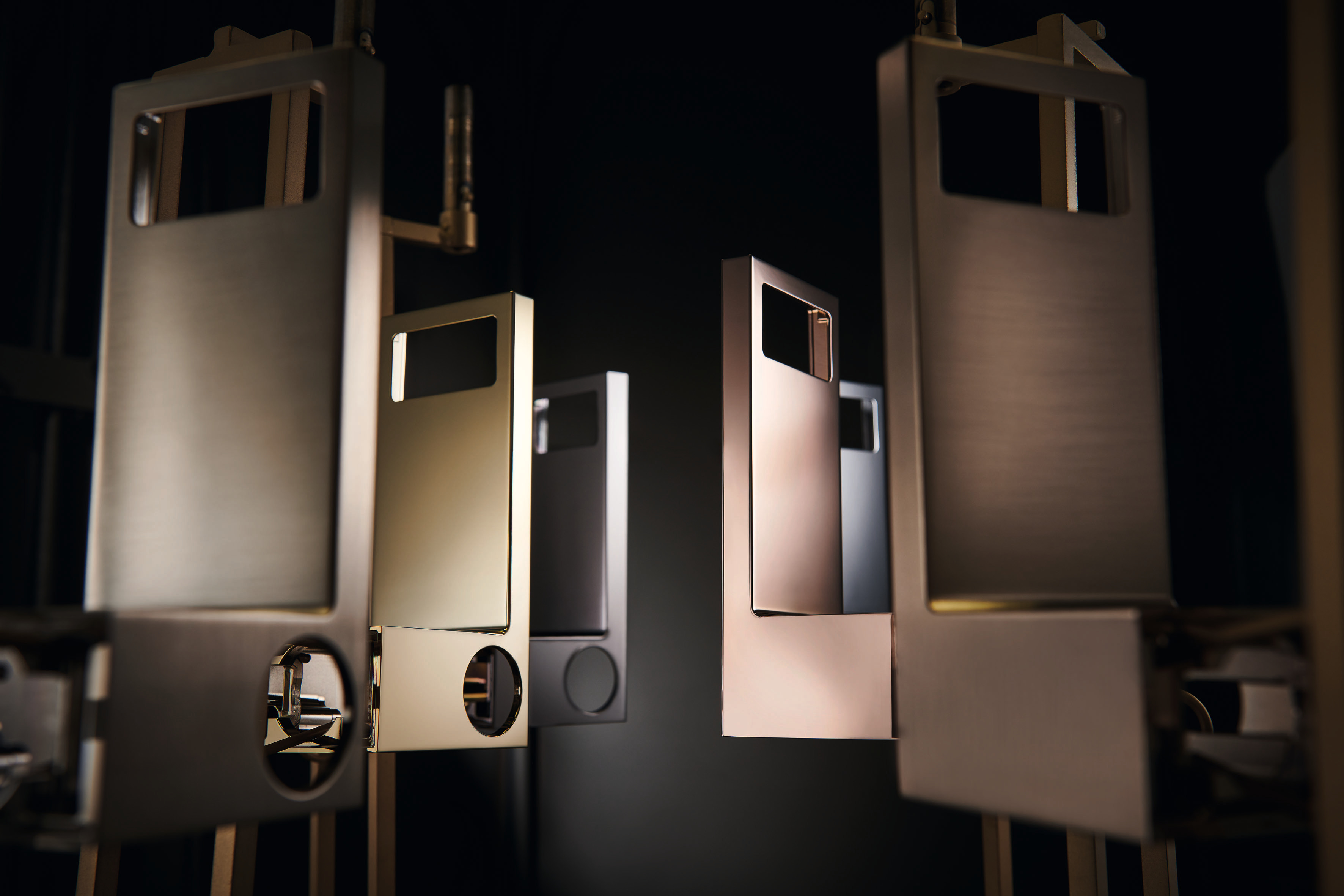 Axor My Edition steel cover plates various colors