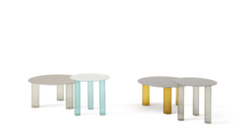 Zanotta Debuts Echino Glass Tables at Salon de Mobile 2019