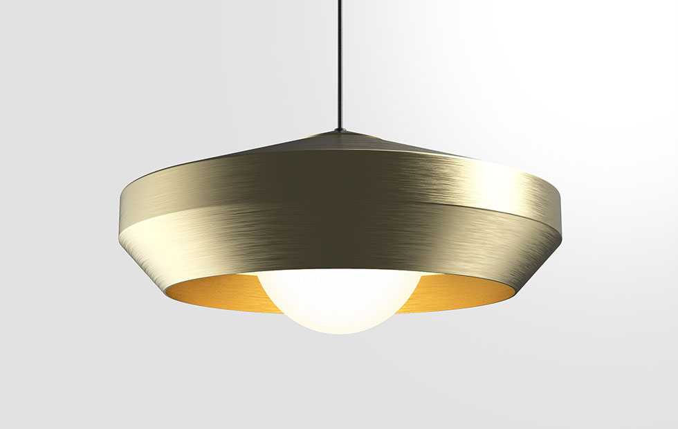 brass pendant
