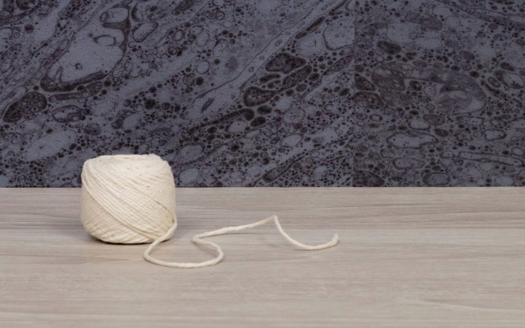 DesignTex Metallic Collection Marbled style in blue and black
