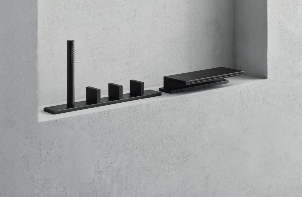 Boffi and Fantini Aboutwater A/K 25 Faucet deck mounted tub filler