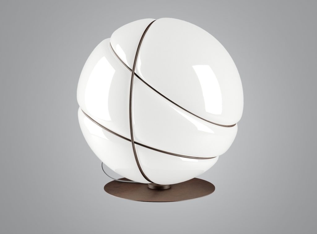 Fabian Armilla Table Lamp with dark banding