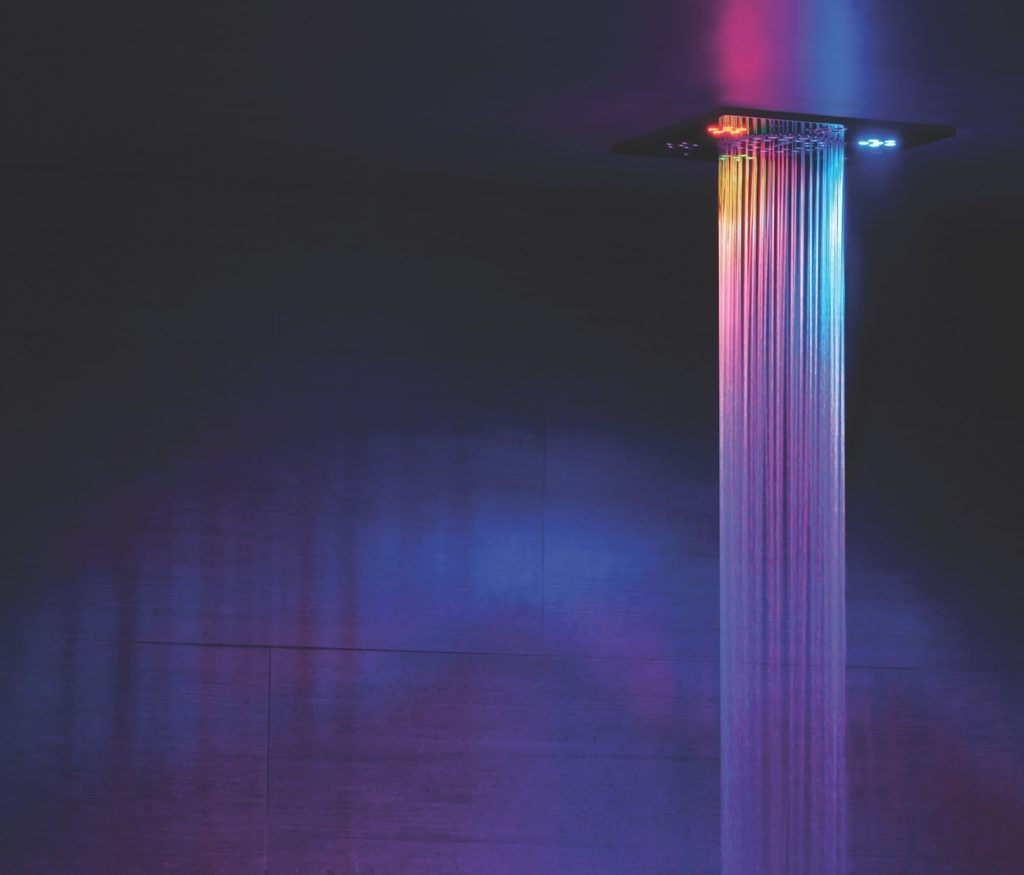 ThermaSol Serenity Showerhead rain shower style