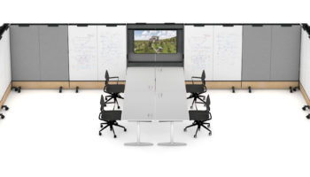 At NeoCon 2019: Vitra's Dancing Wall