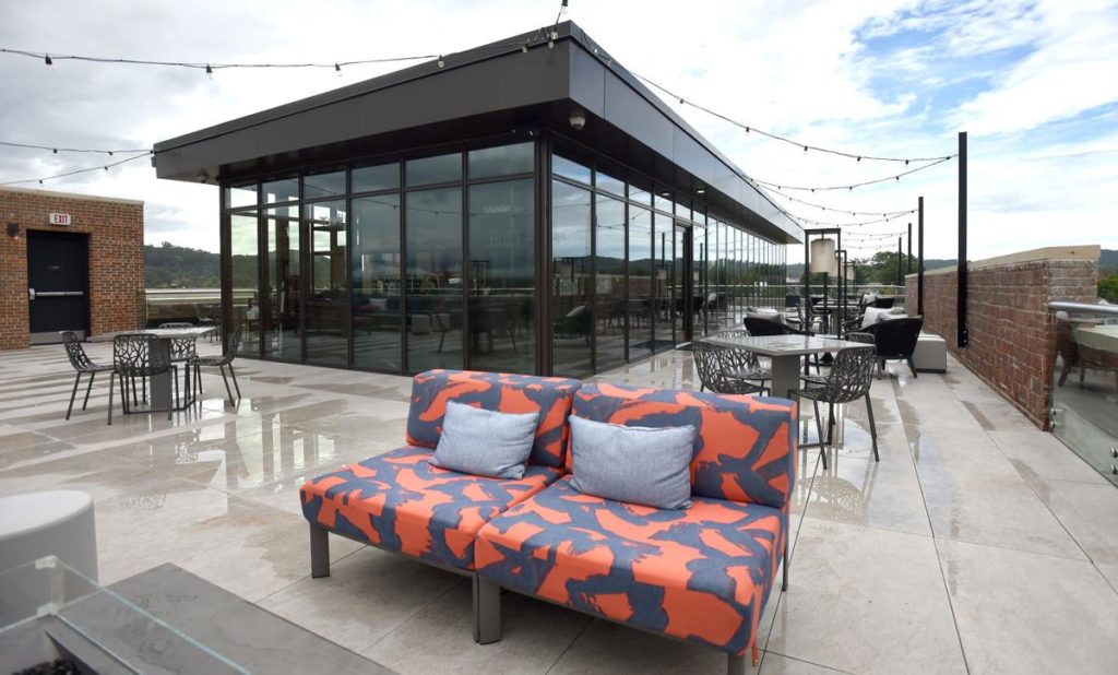 Bristol Hotel rooftop bar