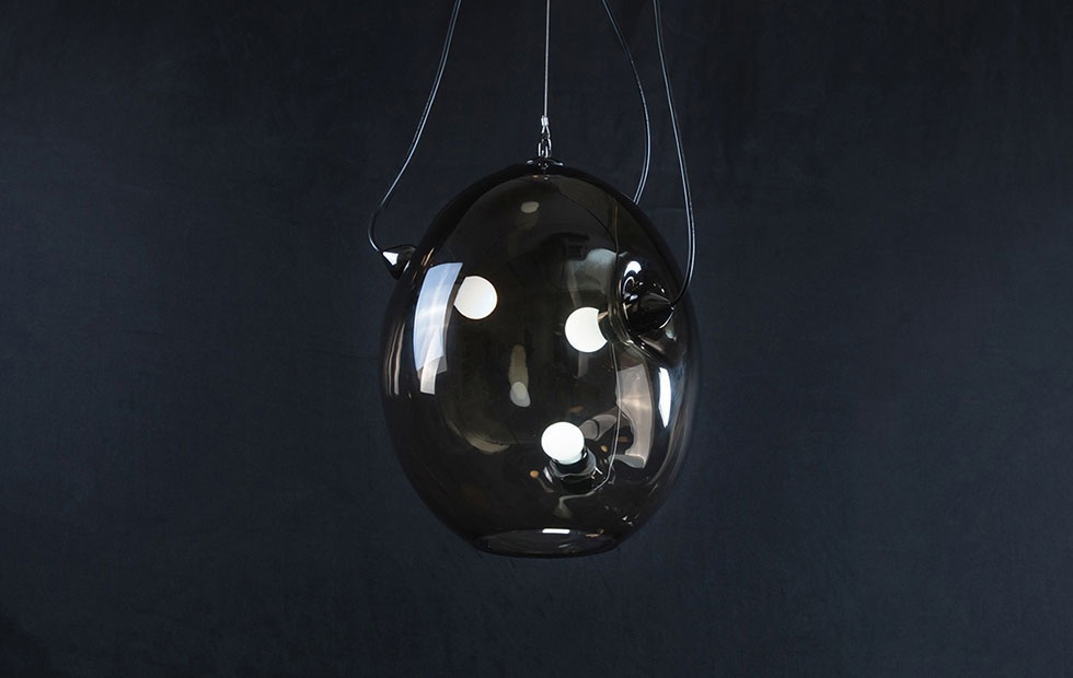 Innermost Membrane Pendant Lamp frosted dark