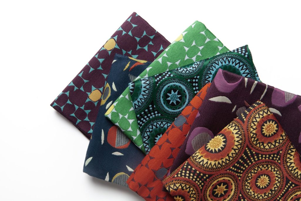 Some Like it Mod fabric swatches all styles two colorways