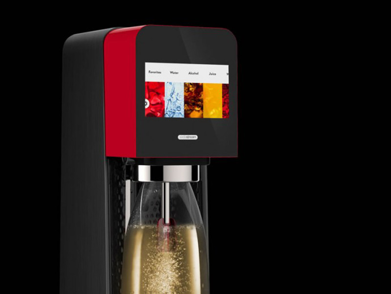 Imaged of SodaStream machine designed by Yves Béhar