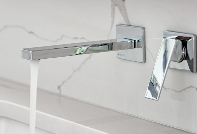 Fantini Mint Faucet detail with handle