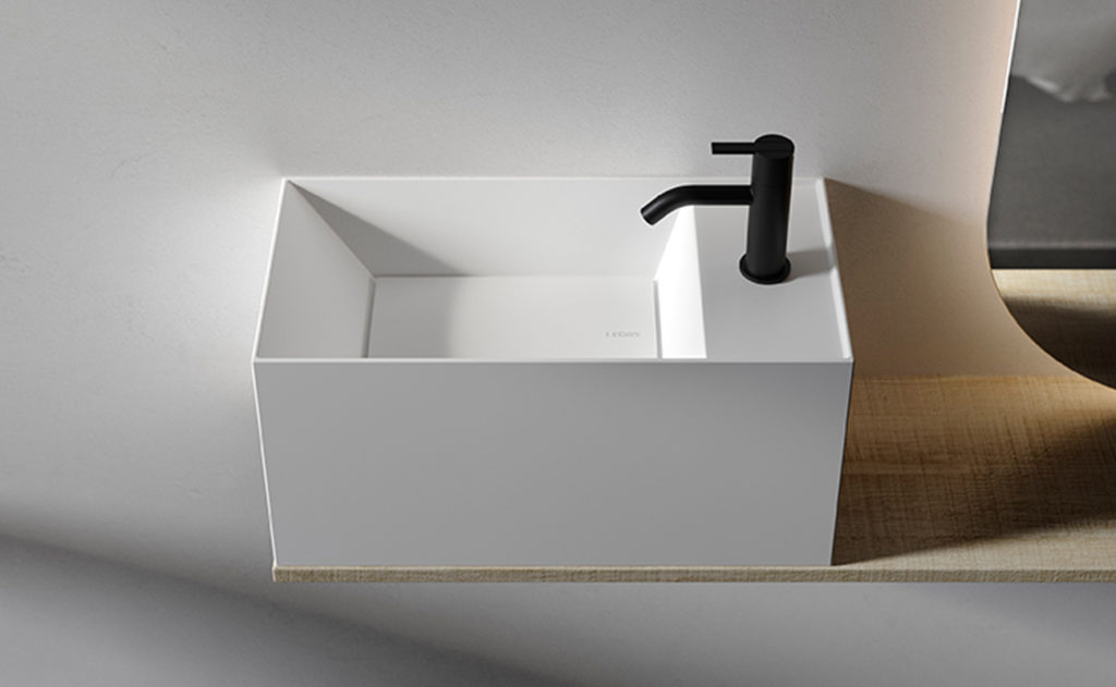 Inbani Facett Washbasin view from above