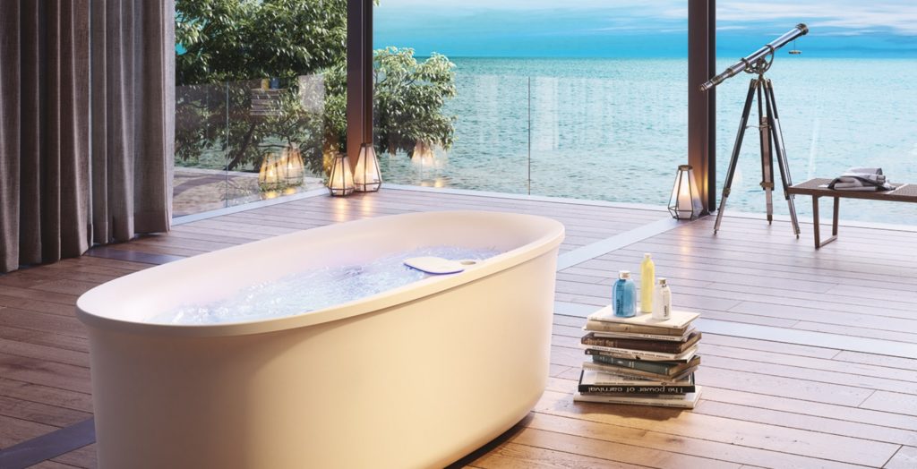 Jacuzzi’s Arga: a “Swirlpool” Tub