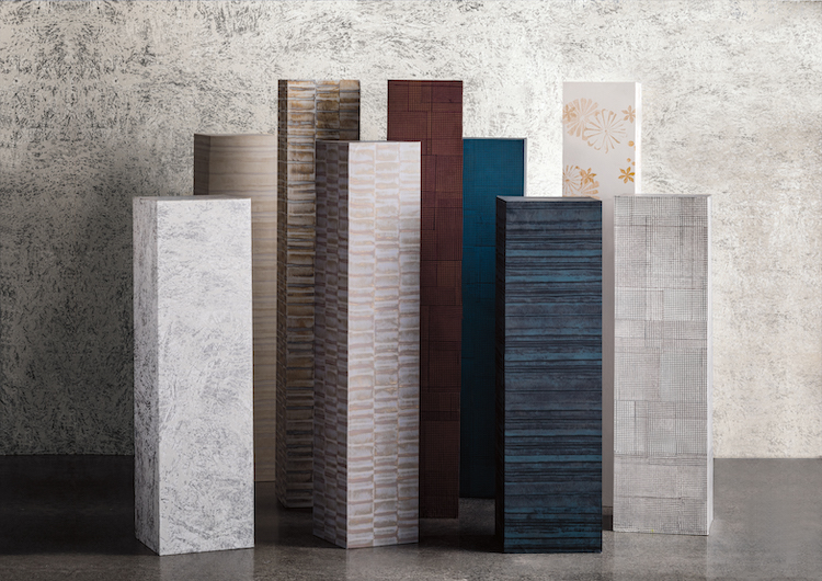 This Hand-Painted Wallpaper Collection Uses Benjamin Moore Paint and Is Created by Artisans This Hand-Painted Wallpaper Collection Uses Benjamin Moore Paint and Is Created by Artisans