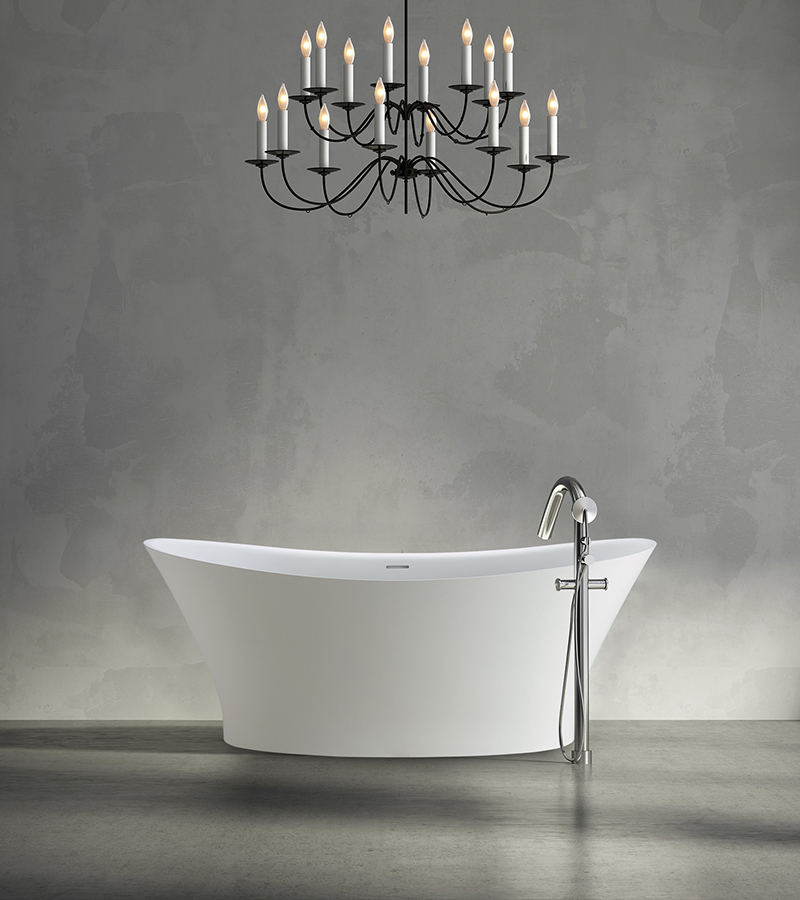 Sculpted in Stone: MTI Baths’ Mallory Tub Sculpted in Stone: MTI Baths’ Mallory Tub