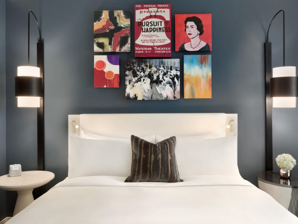 BDL Hospitality Lighting wall sconces at Fairmont Hotel Montreal