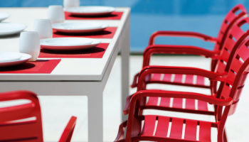 Red Hot: Ocean Armchairs by Ethimo