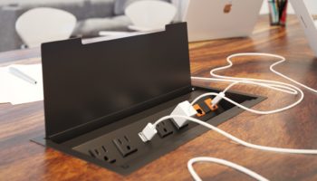 The Mockett PCS91/USB Recessed Power Grommet