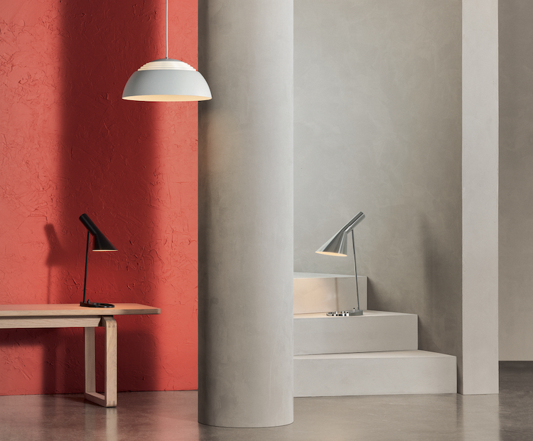 Louis Poulsen Introduces New Colors and Finishes for Its AJ Lamp