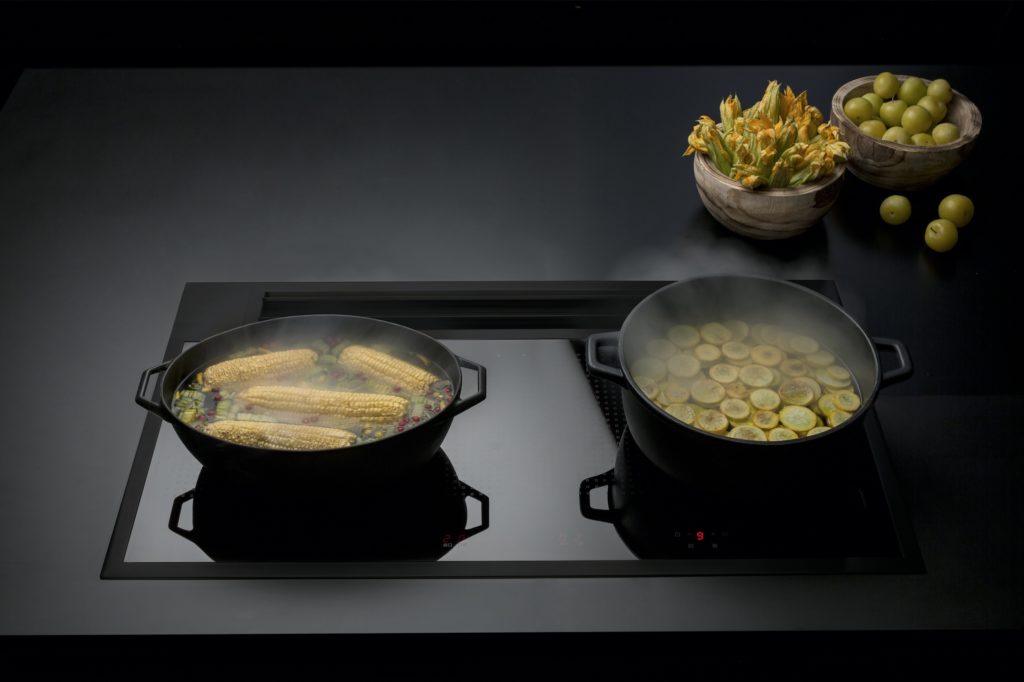 The Seamless Sintesi total black Cooktop The Seamless Sintesi total black Cooktop