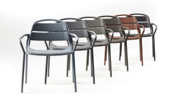 21 Chair: Cool Café Seating from Landscape Forms