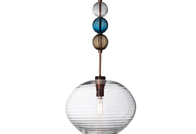 Tracy Glover Beaded Pendant Barrel diffuser clear