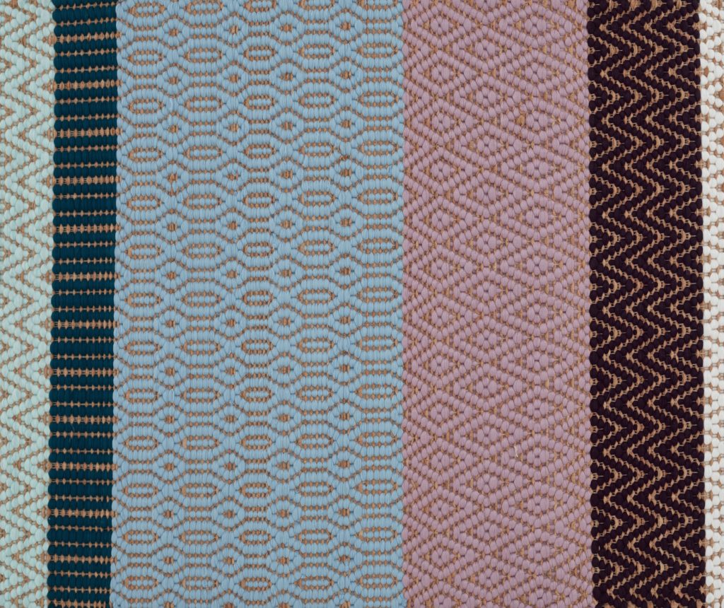 Ligne Roset All The Way Runner in multi-color, detail