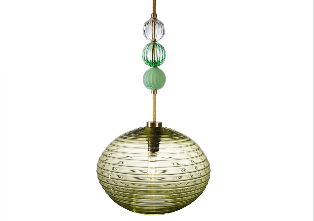 Tracy Glover Green Barrel pendant
