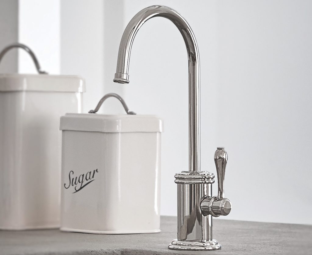 Smart Surfaces California Faucet Davoli series brass with chrome finish 