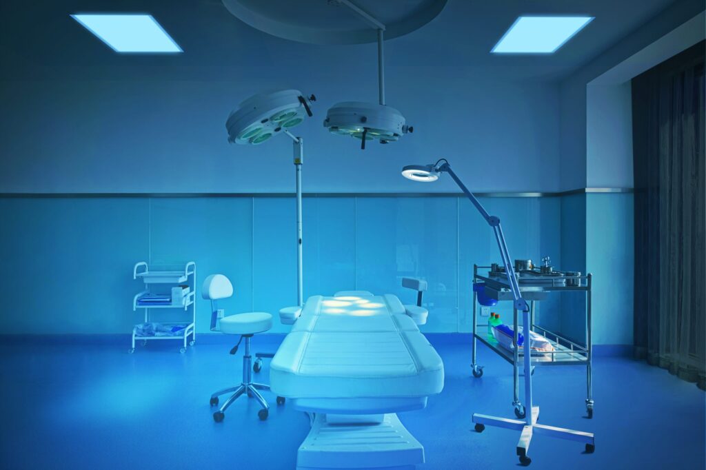 UV-C Lights surgery room